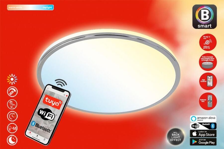 Briloner Leuchten Slimme ledlamp IVY S