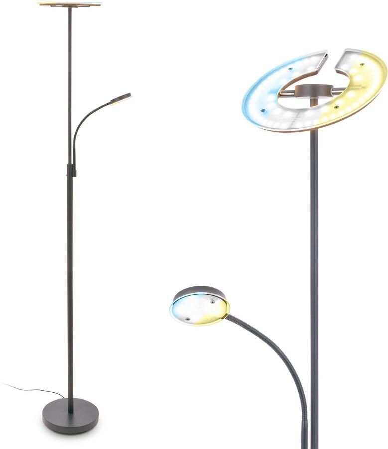 Briloner Leuchten Staande lamp Plava Plafondfluter