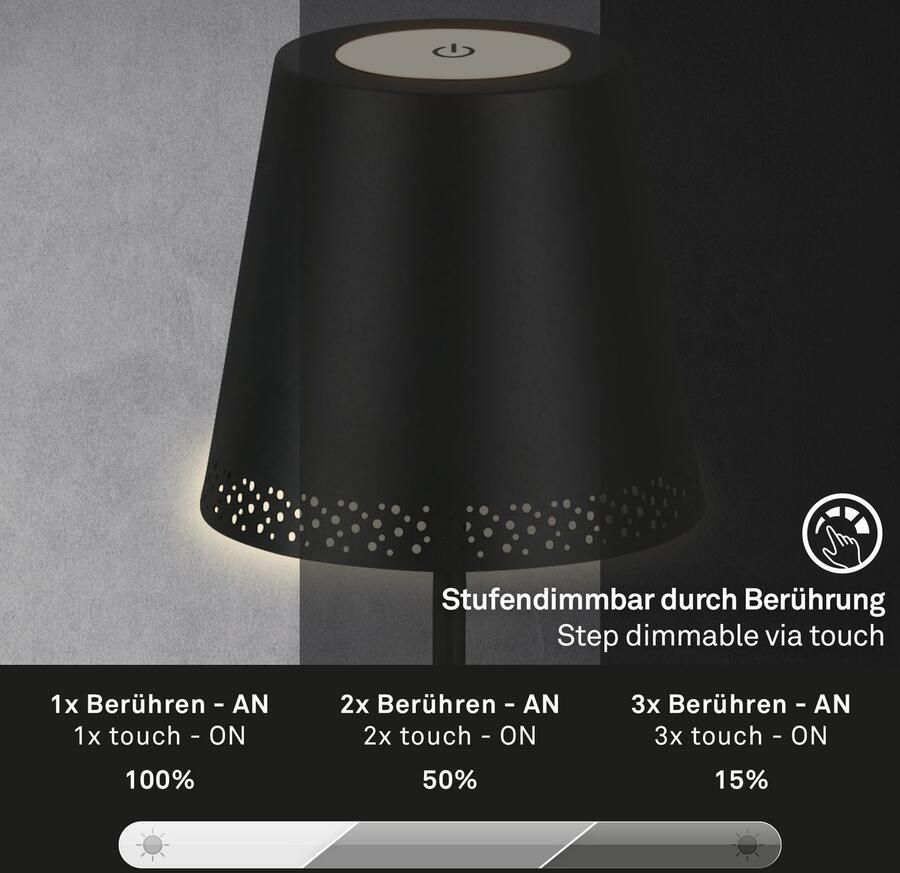 Briloner Leuchten Staande lamp Vloerlamp KIKI - Foto 5