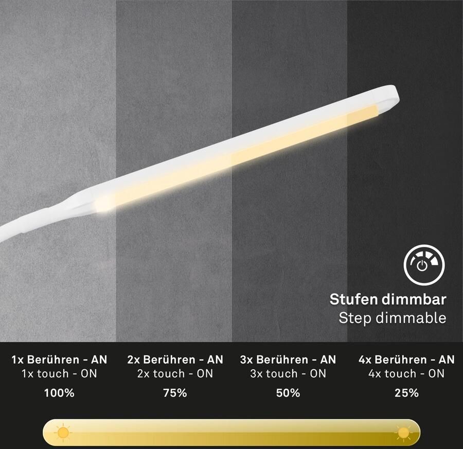 Briloner Leuchten Staande lamp Vloerlamp PIVAZ - Foto 4