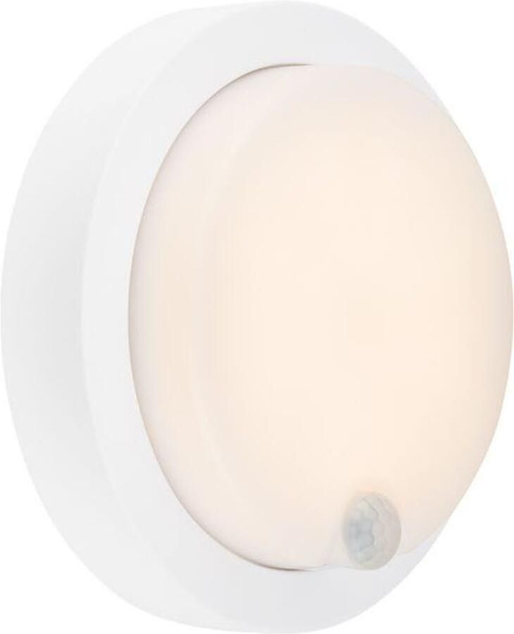 Briloner Leuchten Wandlamp voor buiten Accu LED buitenwandlamp met bewegingssensor kunststof wit - Foto 7