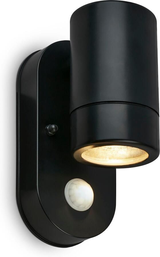 Briloner Leuchten Wandlamp voor buiten ZID Sensor Buitenlamp