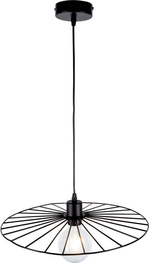 BRITOP LIGHTING Hanglamp ANTONELLA Hanglamp modieuze lamp van metaal kabel in te korten - Foto 2