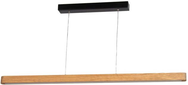 BRITOP LIGHTING Hanglamp FORESTIER Hanglamp van massief hout natuurproduct ledmodule geïntegreerd - Foto 3