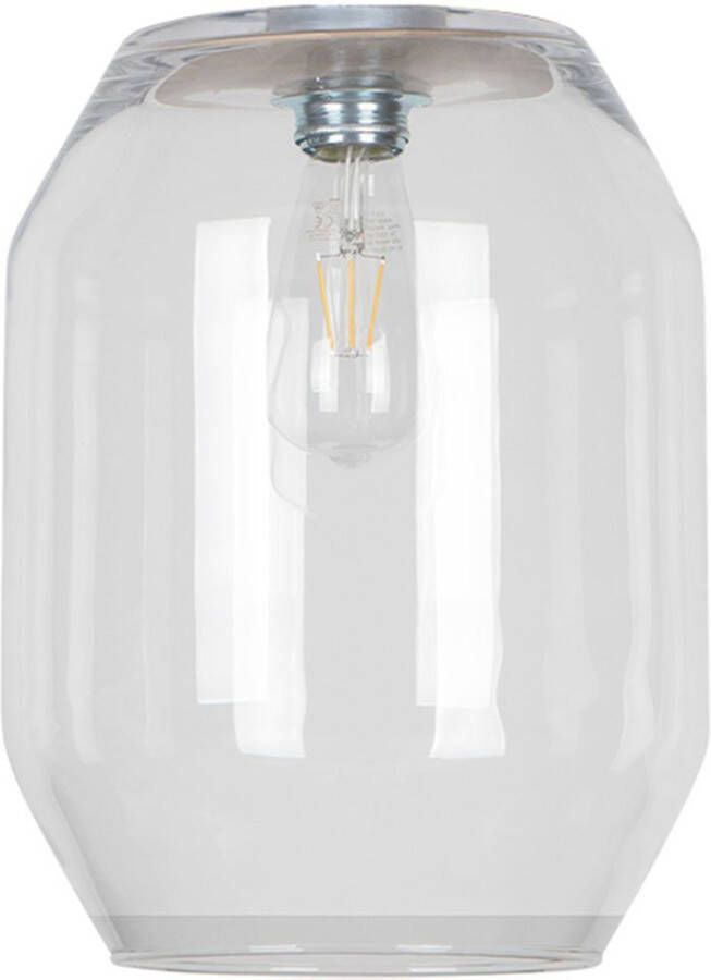 BRITOP LIGHTING Hanglamp VASO Hoogwaardige glazen kap transparant Made in Europe (1 stuk) - Foto 2