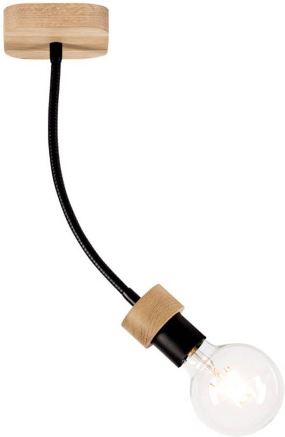BRITOP LIGHTING Plafondlamp ALLUMER FLEX Basis van eikenhout met FSC -certificaat flexibel verstelbaar (1 stuk) - Foto 10