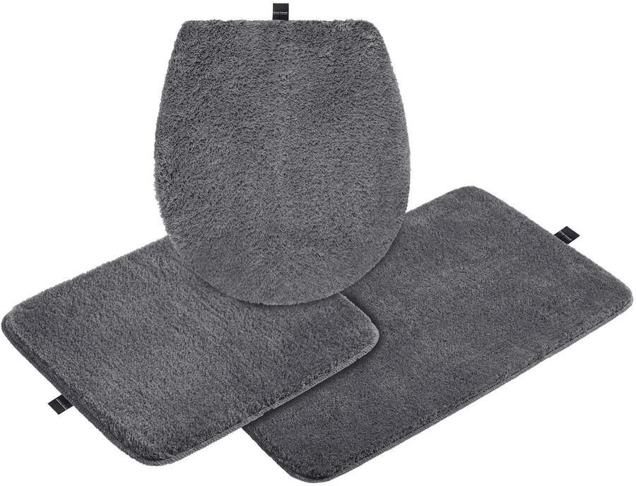 Bruno Banani Badmat Lana badmat badkamer tapijt Badmat badmatten unikleur ook als 3-delige set & rond - Foto 4