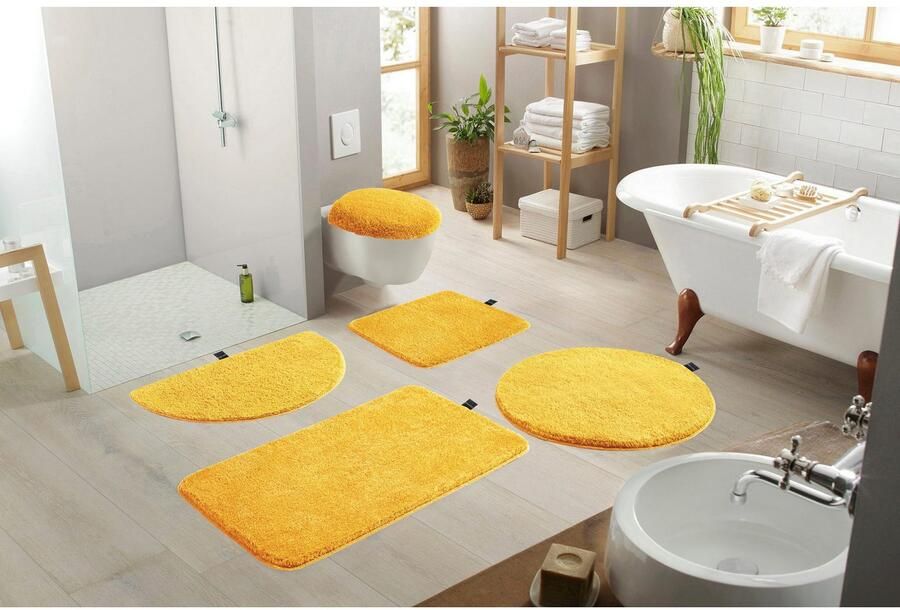 Bruno Banani Badmat Lana badmat badkamer tapijt Badmat badmatten unikleur ook als 3-delige set & rond - Foto 6