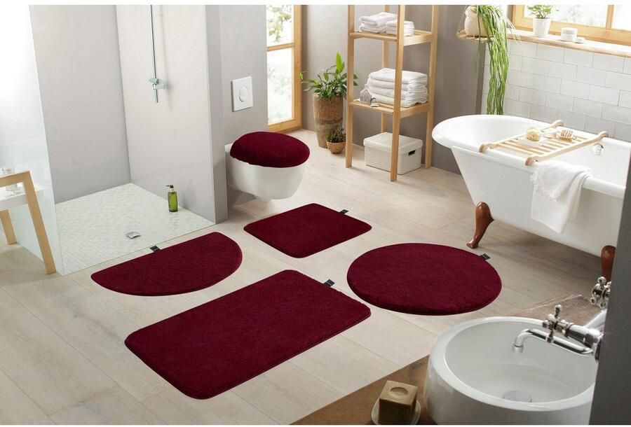 Bruno Banani Badmat Lana badmat badkamer tapijt Badmat badmatten unikleur ook als 3-delige set & rond - Foto 8