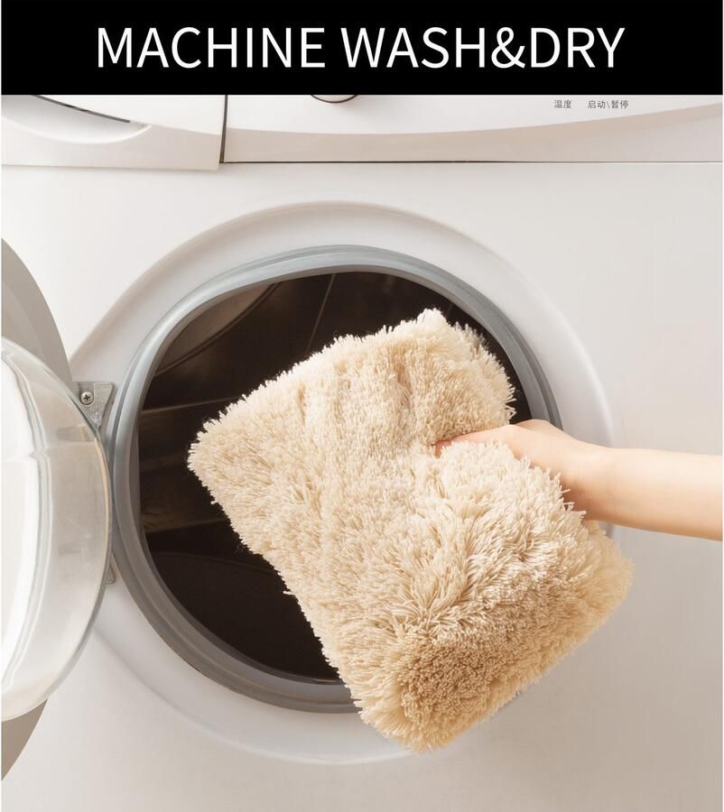 Bruno Banani Badmat Lana badmat badkamer tapijt Badmat badmatten unikleur ook als 3-delige set & rond - Foto 3