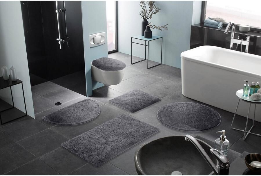 Bruno Banani Badmat Lana badmat badkamer tapijt Badmat badmatten unikleur ook als 3-delige set & rond - Foto 10