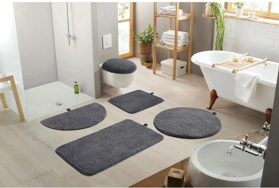 Bruno Banani Badmat Lana badmat badkamer tapijt Badmat badmatten unikleur ook als 3-delige set & rond - Foto 9