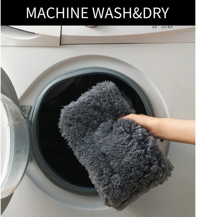 Bruno Banani Badmat Lana badmat badkamer tapijt Badmat badmatten unikleur ook als 3-delige set & rond - Foto 2