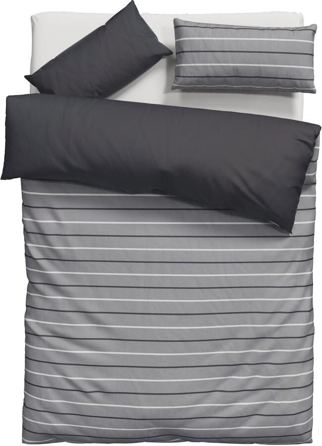 Bruno Banani Beddengoed DANA in maat 135x200 of 155x220 cm 100% katoen renforcé (2-delig) - Foto 3