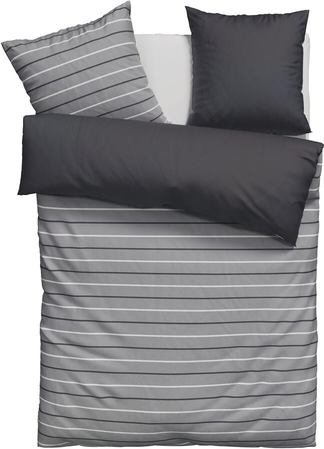Bruno Banani Beddengoed DANA in maat 135x200 of 155x220 cm 100% katoen renforcé (2-delig) - Foto 4