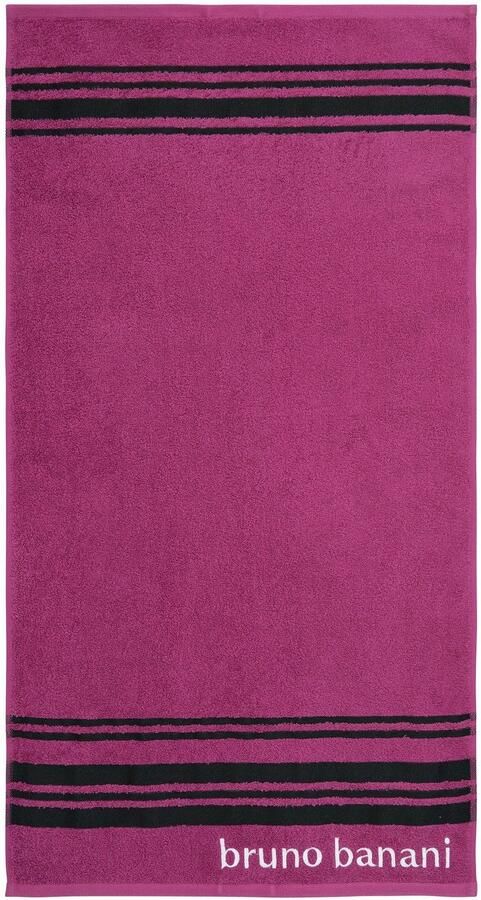 Bruno Banani Handdoekenset Daniel 1 badlaken 70x140 2 handdoeken 50x100 2 gastendoekjes 30x50 (set 5-delig) - Foto 5