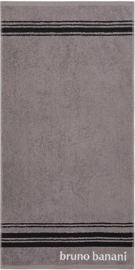 Bruno Banani Handdoekenset Daniel 1 badlaken 70x140 2 handdoeken 50x100 2 gastendoekjes 30x50 (set 5-delig) - Foto 8