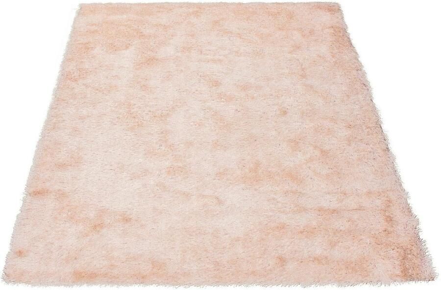 Bruno Banani Hoogpolig vloerkleed ALGA Uni shaggy langpolig bijzonder zacht en knus woonkamer - Foto 5