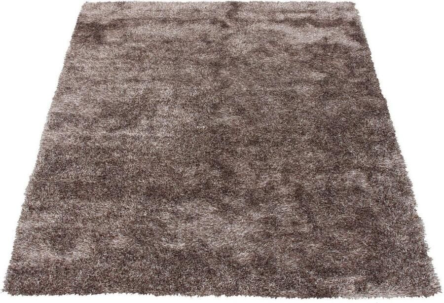 Bruno Banani Hoogpolig vloerkleed ALGA Uni shaggy langpolig bijzonder zacht en knus woonkamer - Foto 5