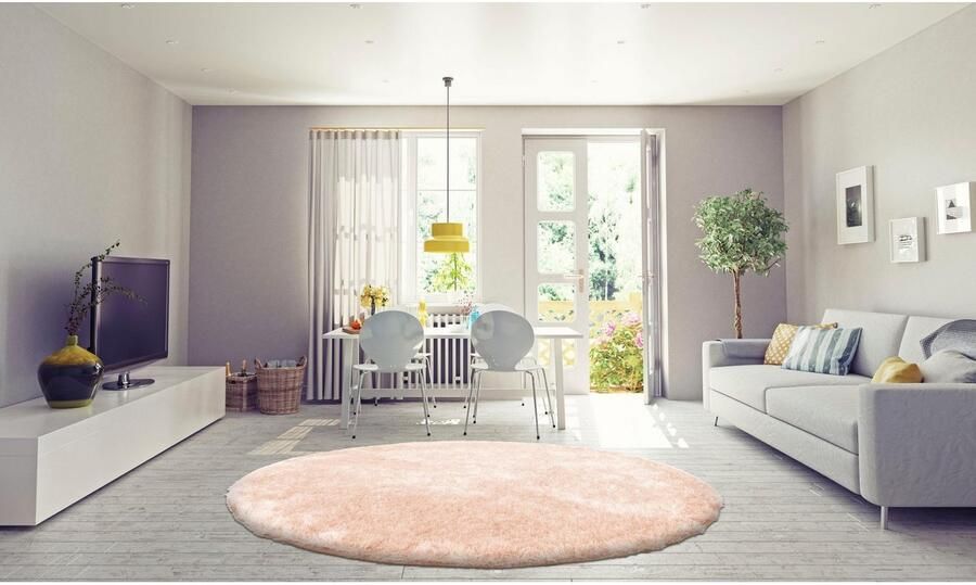 Kayoom Hoogpolig vloerkleed Diamond 700 zachte microvezel lange pool shaggy mêlee woonkamer - Foto 7