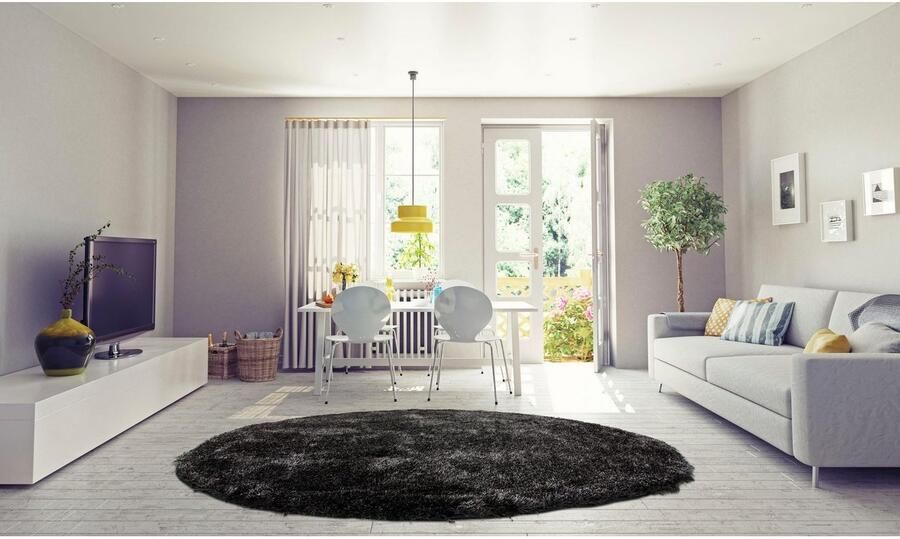 Kayoom Hoogpolig vloerkleed Diamond 700 zachte microvezel lange pool shaggy mêlee woonkamer - Foto 9