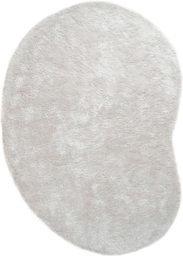 Bruno Banani Hoogpolig vloerkleed Dana Bean shape bijzondere vorm zacht microvezel tapijten - Foto 12