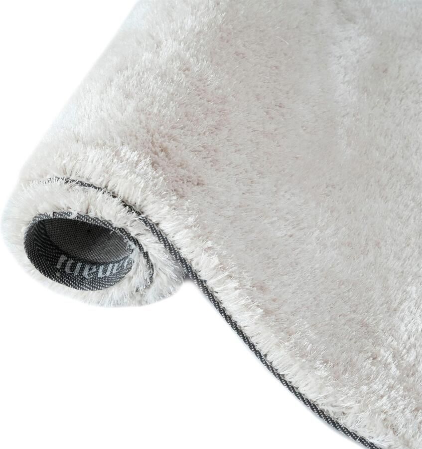 Bruno Banani Hoogpolig vloerkleed Dana Bean shape bijzondere vorm zacht microvezel tapijten - Foto 8