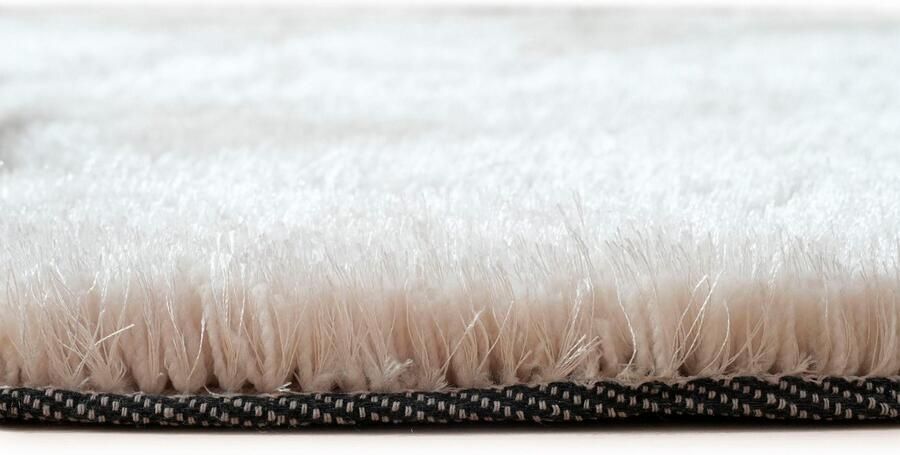 Bruno Banani Hoogpolig vloerkleed Dana Bean shape bijzondere vorm zacht microvezel tapijten - Foto 11