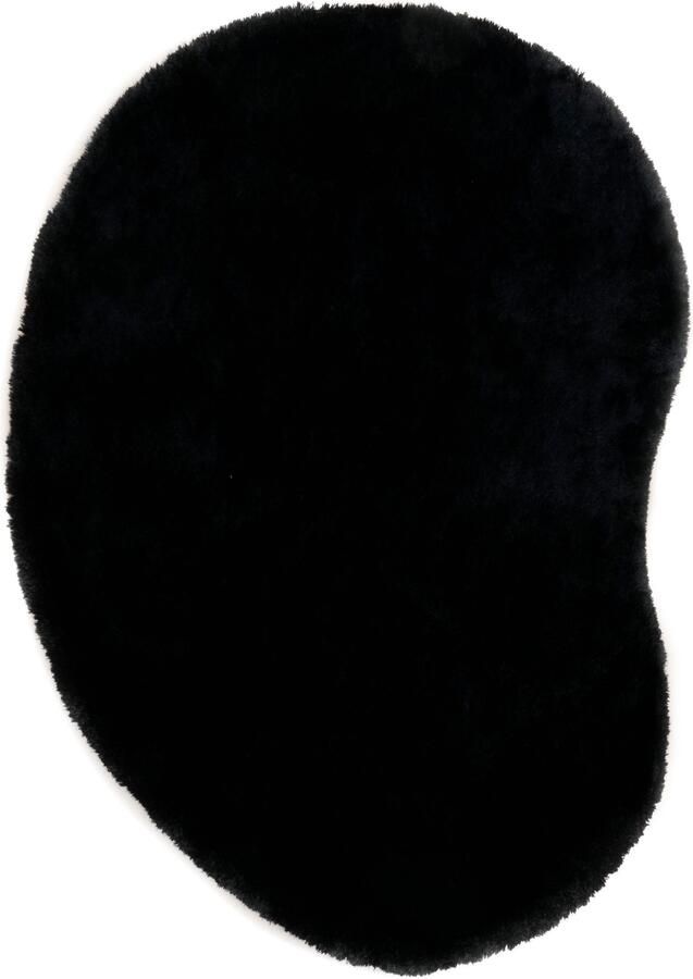 Bruno Banani Hoogpolig vloerkleed Dana Bean shape bijzondere vorm zacht microvezel tapijten - Foto 12