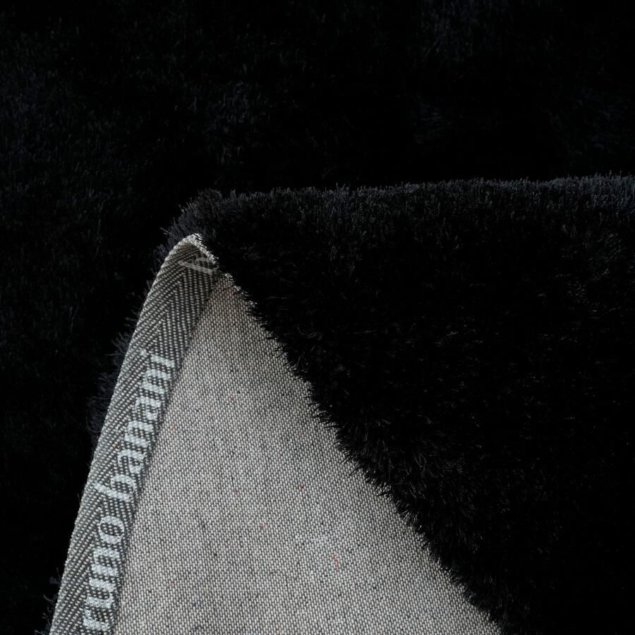 Bruno Banani Hoogpolig vloerkleed Dana Bean shape bijzondere vorm zacht microvezel tapijten - Foto 2