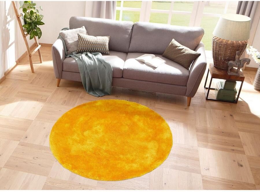 Bruno Banani Hoogpolig vloerkleed Dana tapijt klantenfavoriet unikleur microvezel vloerkleden woonkamer slaapkamer eetkamer - Foto 5