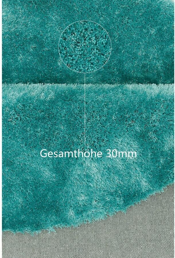 Bruno Banani Hoogpolig vloerkleed Dana tapijt klantenfavoriet unikleur microvezel vloerkleden woonkamer slaapkamer eetkamer - Foto 6