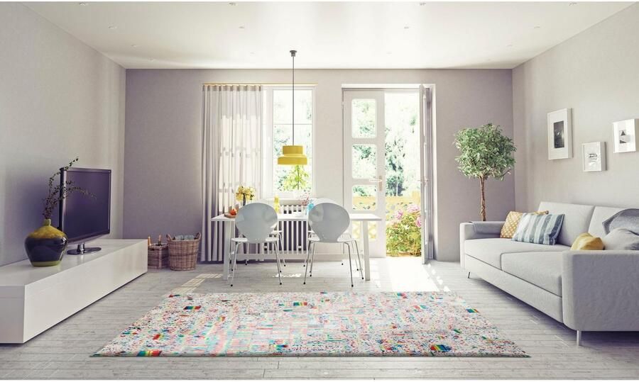 Calo-deluxe Vachtvloerkleed Audra 300 echte runderhuid woonkamer - Foto 6