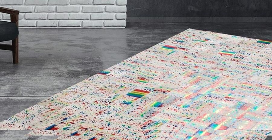 Calo-deluxe Vachtvloerkleed Audra 300 echte runderhuid woonkamer - Foto 8