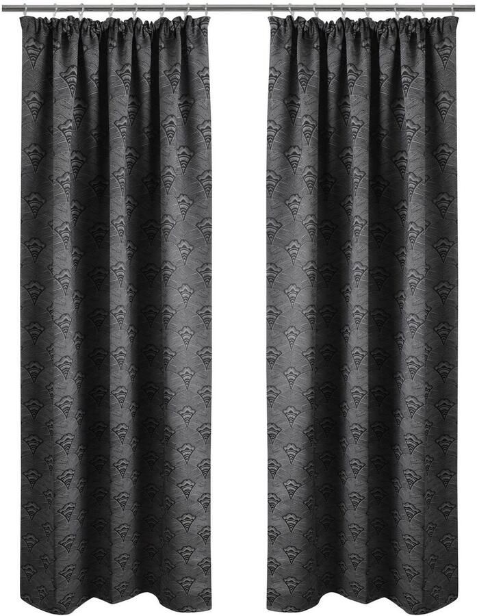 Bruno Banani Verduisteringsgordijn ALESSIO Elegante patroon jacquard verduisterend gordijn ondoorzichtig modern (1 stuk) - Foto 5