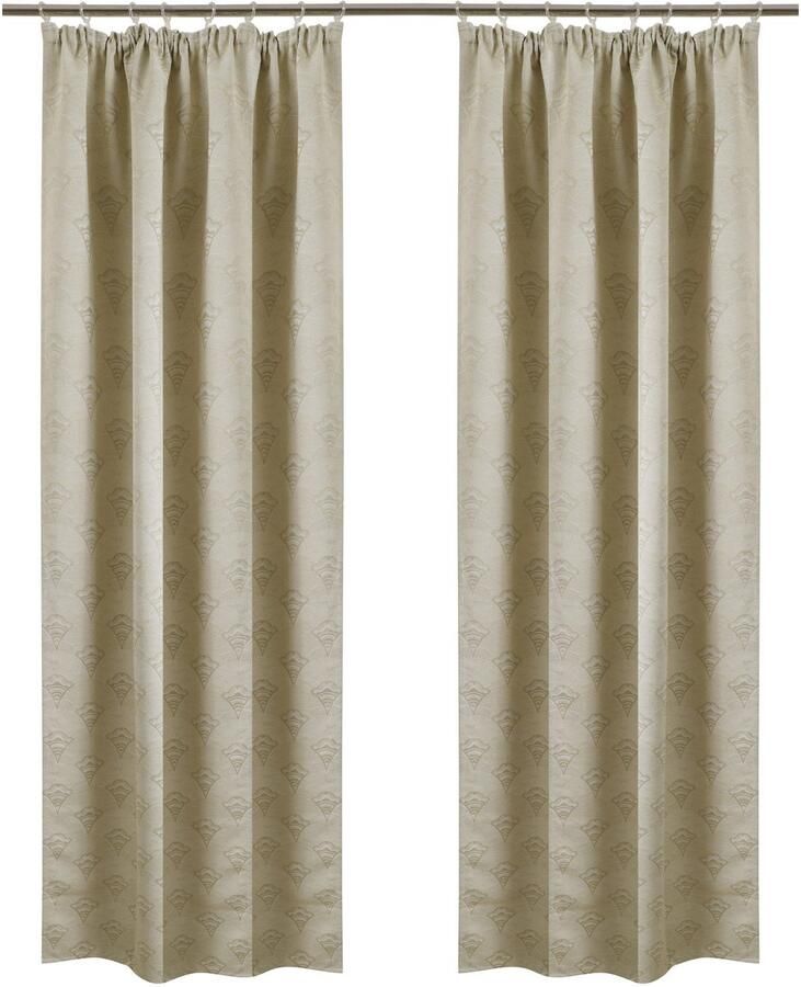 Bruno Banani Verduisteringsgordijn ALESSIO Elegante patroon jacquard verduisterend gordijn ondoorzichtig modern (1 stuk) - Foto 6