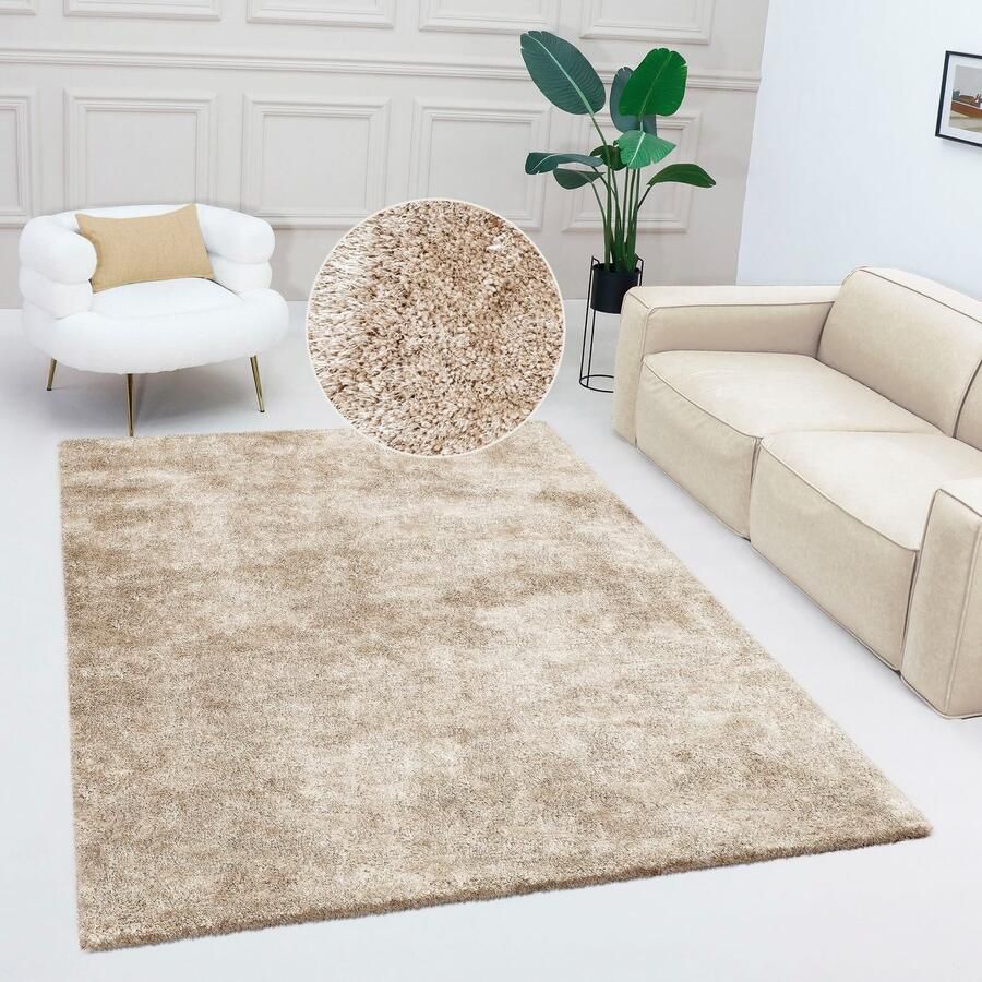 Bruno Banani Vloerkleed Dana tapijt bijzonder zacht en knuffelig klantenfavoriet - Foto 3