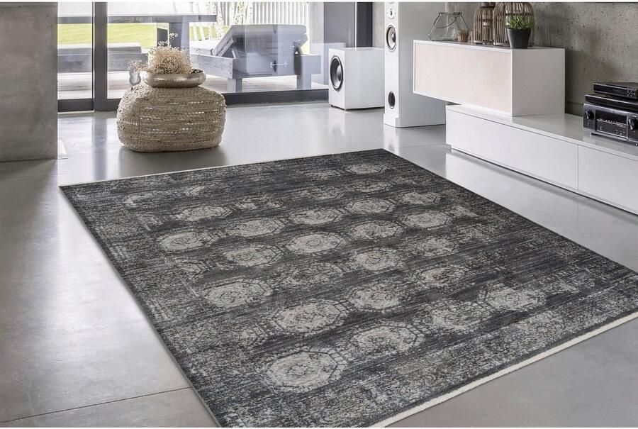 Bruno Banani Vloerkleed Mason Oriënt-decor vintage met randdessin met franje robuust gemakkelijk in onderhoud - Foto 5