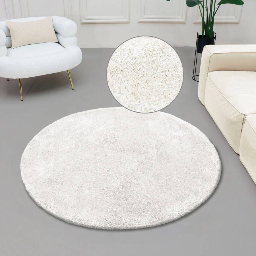 Bruno Banani Hoogpolig vloerkleed Dana tapijt klantenfavoriet unikleur microvezel vloerkleden woonkamer slaapkamer eetkamer - Foto 12