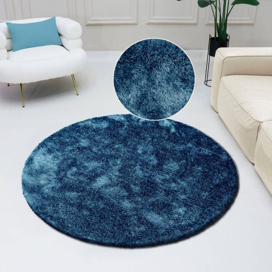 Bruno Banani Hoogpolig vloerkleed Dana tapijt klantenfavoriet unikleur microvezel vloerkleden woonkamer slaapkamer eetkamer - Foto 9