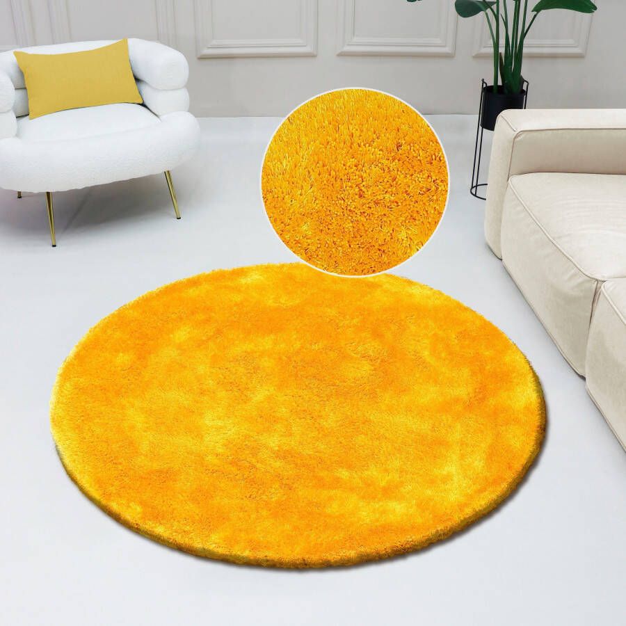 Bruno Banani Hoogpolig vloerkleed Dana tapijt klantenfavoriet unikleur microvezel vloerkleden woonkamer slaapkamer eetkamer - Foto 11