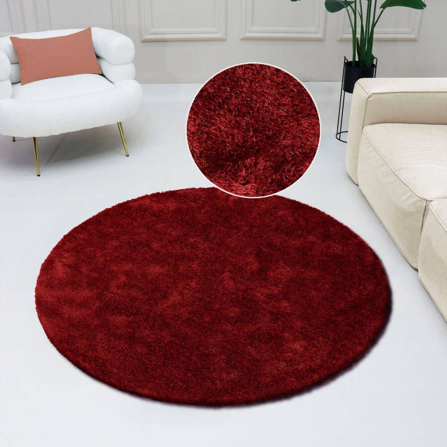 Bruno Banani Hoogpolig vloerkleed Dana tapijt klantenfavoriet unikleur microvezel vloerkleden woonkamer slaapkamer eetkamer - Foto 6