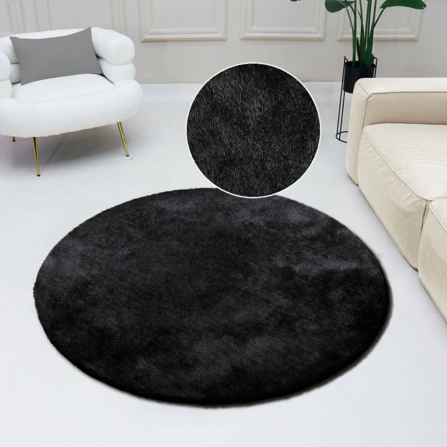 Bruno Banani Hoogpolig vloerkleed Dana tapijt klantenfavoriet unikleur microvezel vloerkleden woonkamer slaapkamer eetkamer - Foto 10