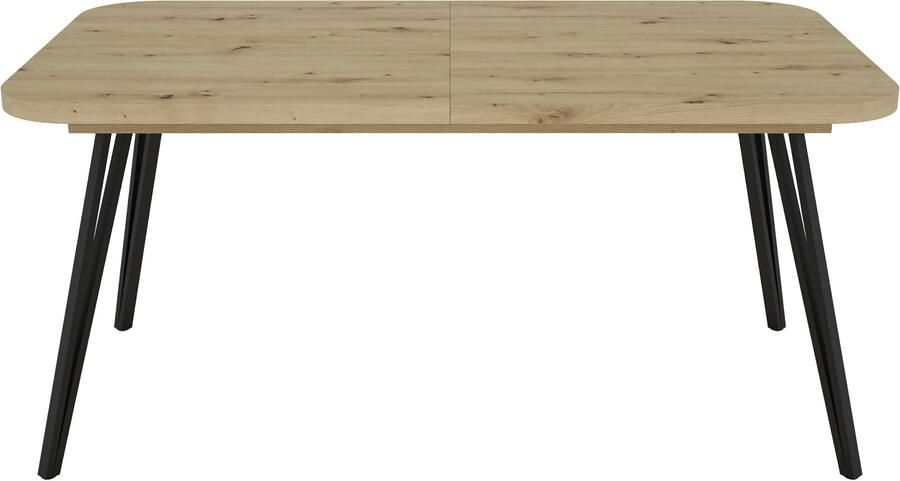 ByLIVING Coulissetafel LIFE met synchronisatie-uitvoering uitschuifbaar van 160 naar 240 cm artisan eik (1 stuk) - Foto 1