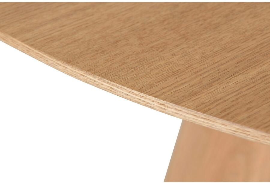 ByLIVING Eettafel Rond met echt houtfineer eiken natuur rond diameter 120 cm - Foto 4