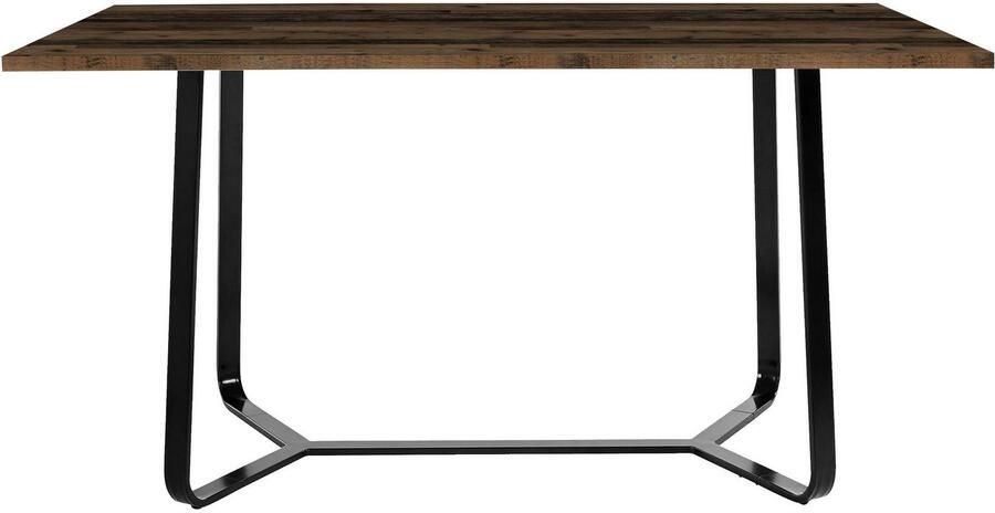 ByLIVING Eettafel Talea modern design 140 cm en 160 cm artisan eik old style wood beton (1 stuk) - Foto 4