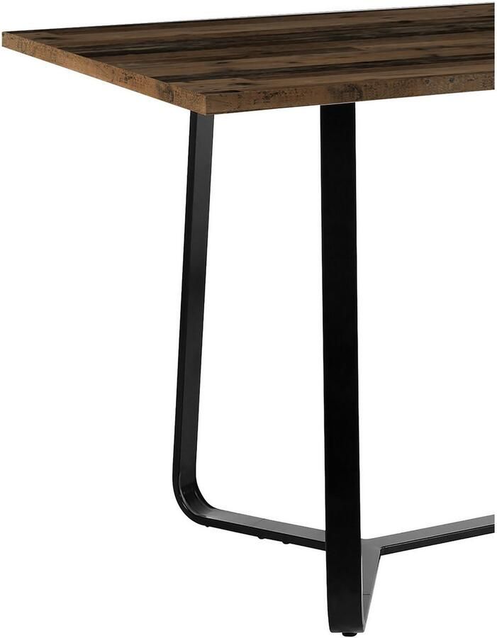 ByLIVING Eettafel Talea modern design 140 cm en 160 cm artisan eik old style wood beton (1 stuk) - Foto 1