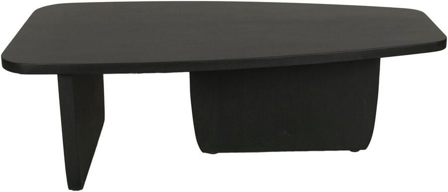 ByLIVING Salontafel BOLT Vrijvorm tafel in zwart gelakt acaciahout 25mm tafelblad (1 stuk) - Foto 9