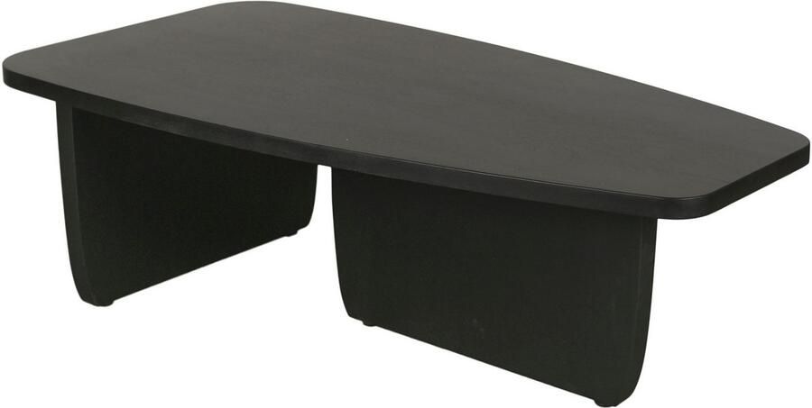 ByLIVING Salontafel BOLT Vrijvorm tafel in zwart gelakt acaciahout 25mm tafelblad (1 stuk) - Foto 8