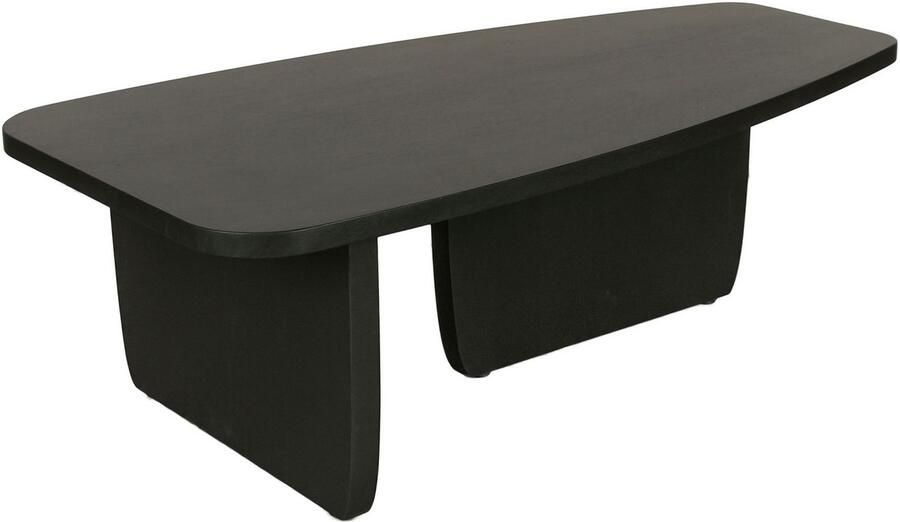 ByLIVING Salontafel BOLT Vrijvorm tafel in zwart gelakt acaciahout 25mm tafelblad (1 stuk) - Foto 7